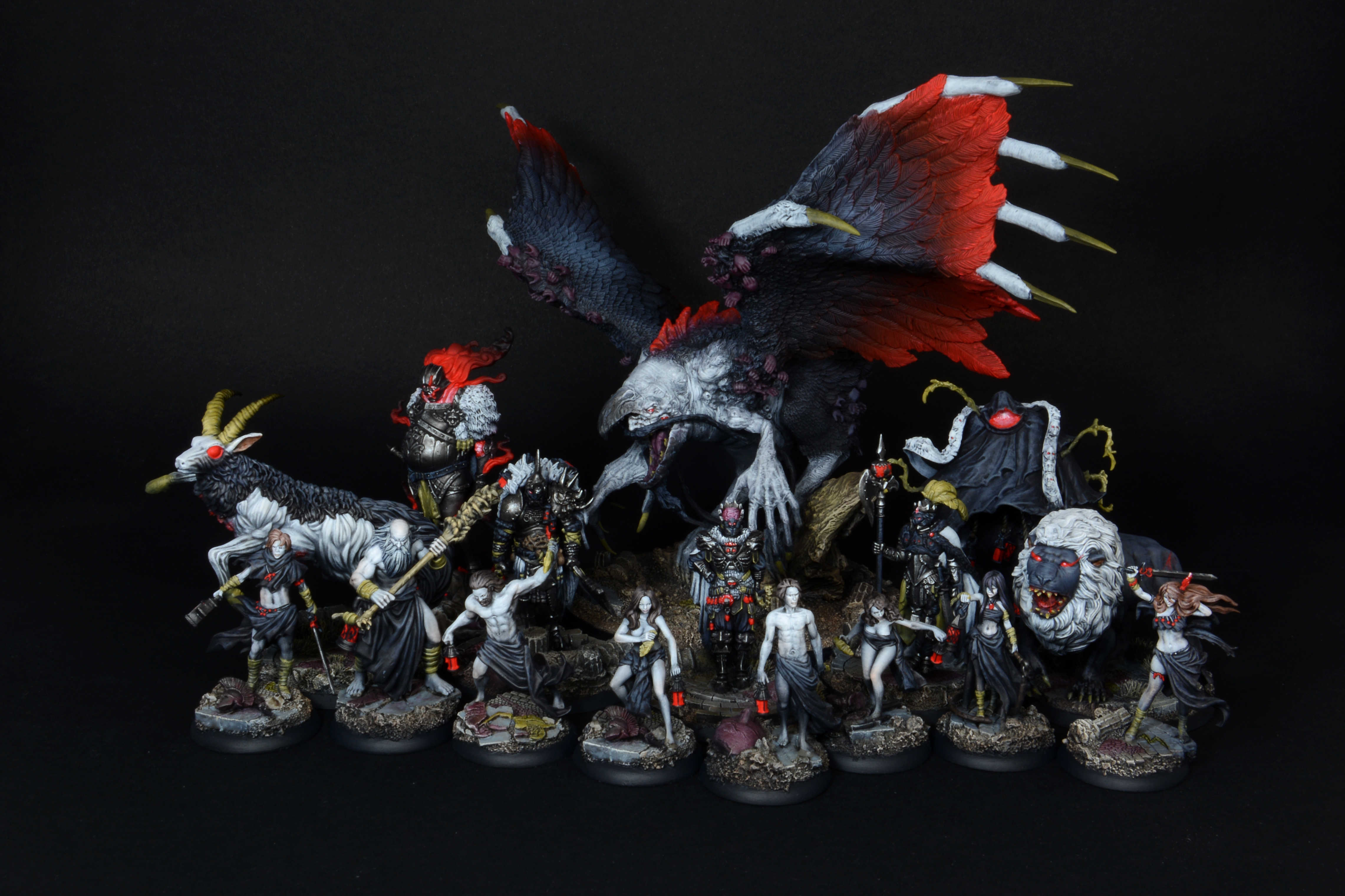 Kingdom Death: Monster, full "Gloomy" set Kingdom Death: Monster, full "Gloomy" set